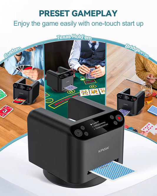Automatic Card Dealer and Shuffle Machine
