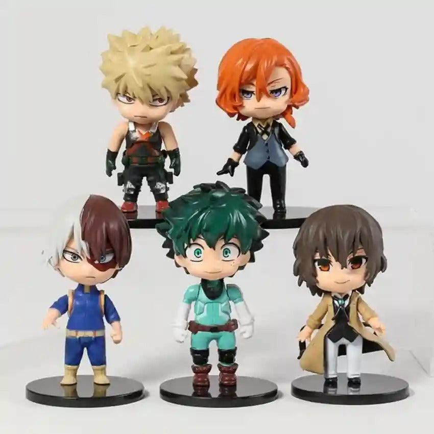 My Hero Academia Anime action figure set of 5