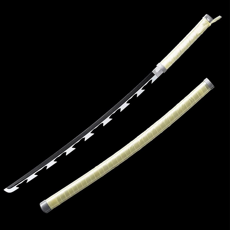 Inosuke Nichirin Demon Slayer Wooden Katana