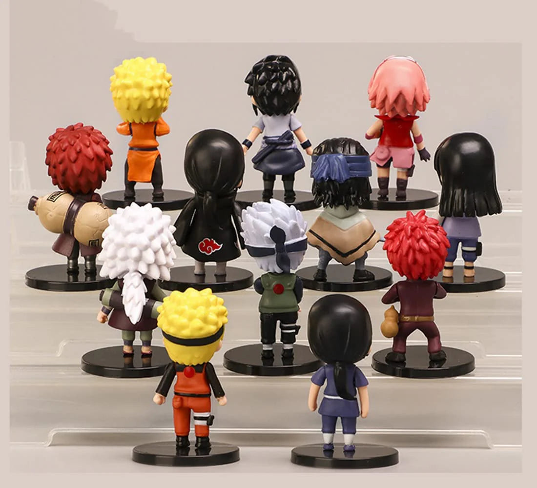 Naturo Action Figure Set of 12