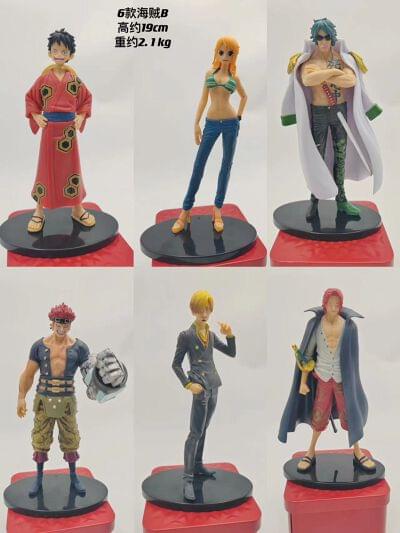 One Piece Anime Action Figure set of 6