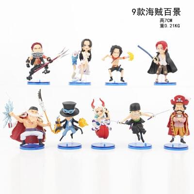One Piece Anime Action Figure Set of 9