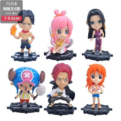 One Piece Action Figure Set of 6