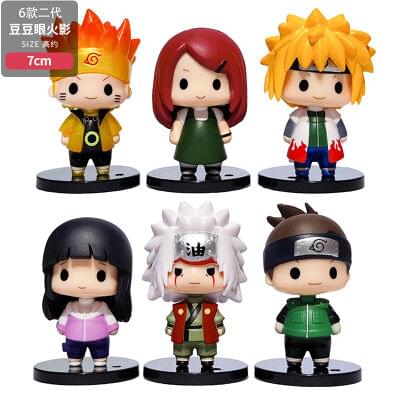 Naturo Action Figure Set of 6