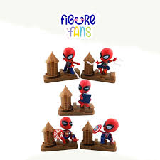 Spider Hero Anime Action Figure set of 5