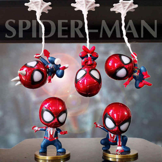 Spider Hero Anime Action Figure set of 5